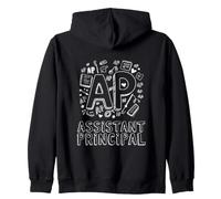 Assistant Principal Teacher Appreciation Week Mother's Day Zip Hoodie