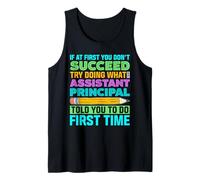 Assistant Principal Vice-Principal Funny School Humor Tank Top