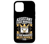 Assistant Stage Manager Because Stage Managers Need Heroes Case for iPhone 12/12 Pro