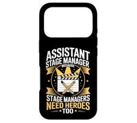 Assistant Stage Manager Because Stage Managers Need Heroes Case for iPhone 17 Pro