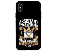 Assistant Stage Manager Because Stage Managers Need Heroes Case for iPhone X/XS