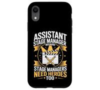 Assistant Stage Manager Because Stage Managers Need Heroes Case for iPhone XR