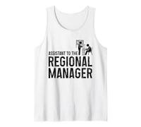 Assistant to The Regional Manager Office Workplace Work Tank Top