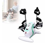 Assisted Bicycle Electric Rehabilitation Bike Pedal Trainer, With Remote Control & Protective Gear, 12 Speed Settings, Easy To Use & Quiet Smooth Pedal Operation, For Stroke Disabled