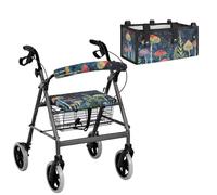 Assisted Living Seniors Seat and Back Covers Large Capacity Storage Bag Never Tip Over The Walker (3 Piece Set)