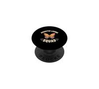 Assisted Living Squad Caregiver Retro Butterfly PopSockets Adhesive PopGrip
