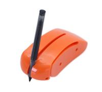 Assistive Writing & Drawing Device - Writing Tools for Parkinsons Patients & Essential Tremors, Hand Writing Aid Pen Holder for Weak Hand - Improve Handwriting & Drawing Skills,Orange