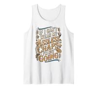 Assless Chaps Humor Dirty Jokes Sexy Humor Tank Top