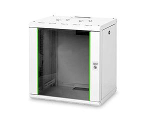ASSMANN Digitus DN-19 12-U 19 Inch Wall Housing (W x H x D) 600 x 643 x 450 mm 12 HE Light Grey (RAL 7035)