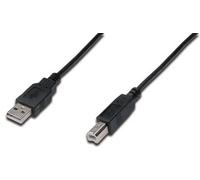 ASSMANN Electronic AK-300102-030-S USB cable USB 2.0 3 m USB A USB B Black