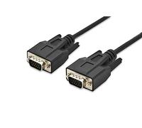 Assmann Electronic HD DSUB HD DSUB, 3 m VGA (D-Sub); VGA (D-Sub) Black VGA Cable - 3 m VGA Cable (3 m, VGA (D-Sub); VGA (D-Sub); male/male, 3 m, Black)