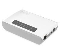 Assmann Wireless 300N Multifunction Network Server 2-port, USB2.0, Network USB Hub, Print Server