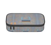 ASSORT Programming Code Print Large Pencil Case Bag Stationery Organizer Pouch With Zipper, For Office And College