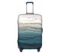 ASSORT Within The Tides Print Travel Elastic Suitcase Cover Protector, Anti-Scratch Washable Luggage Cover, Multi-Size, White, M