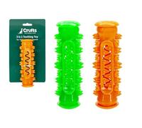 Assorted 3 In 1 Teething Toy For Dogs - 1 Pack, Multi-Functional, Soft & Safe - Perfect For Soothing, Training & Entertaining Your Furry Friend