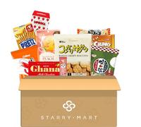 Assorted Asian Snack Box Snacks & Candy Box (10 Full-Size Items) - Variety Pack - Authentic Popular Treats Sampler (Assorted Japanese Snack Box)