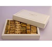 Assorted Baklava Gift Box - A Premium Selection of Delicious Middle Eastern Sweets, Perfect for Gifting or Special Occasions (1 KG)
