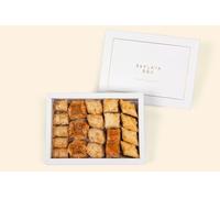 Assorted Baklava Gift Box - A Premium Selection of Delicious Middle Eastern Sweets, Perfect for Gifting or Special Occasions (600 Gram)