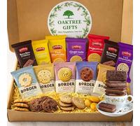 Assorted Biscuits Gift Set - Biscuit Hamper Includes 12 Packs of Premium Crawfords & Border Biscuits (31 Singles Total) for Tea Time, Picnics, Gifting or Snacks - British Biscuits Gift Set by TGBK