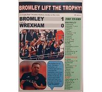 Assorted Bromley 1 Wrexham 0-2022 FA Trophy final - souvenir print