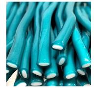 Assorted Candy Pencil Sweets-Retro Chewy Fruity Flavour (Blue Raspberry, Strawberry, Tutti Frutti, Apple, Cherry, Bubblegum, Blackcurrant, Cola)Perfect for Pick n Mix,Party Bags (500g, Blue Raspberry)