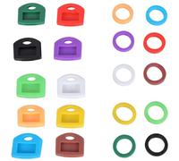 Assorted Caps Identifiers Covers for Effective Management Feature Silicone in Various Color Fast Easy Access Silicone Covers