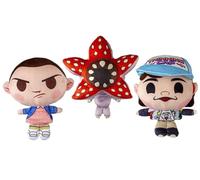 Assorted Character Stranger Things Plush Toy - 17.78cm, 1 Piece (3 Assorted Characters: Demogorgon, Eleven, or Dustin) - Soft and Detailed Plush Material from Popular Netflix Drama Series