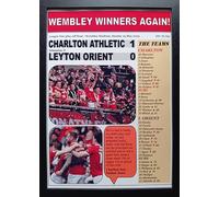 Assorted Charlton Athletic 1 Leyton Orient 0-2025 League One play-off final - framed print