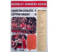 Assorted Charlton Athletic 1 Leyton Orient 0-2025 League One play-off final - souvenir print