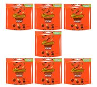 Assorted Chocolate Selection - Filled & Crunchy Treats, Various Flavors, Sharing Pack - Res (Full Box(Pack of 7), Minis Unwrapped Peanut Butter Cups More to Share 185g)