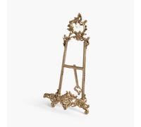 Assorted Collections Brass Easel Display Stands for Art Deco, Paintings, Pictures, Decorative Plates, Wedding Signs, Menu Stand, Home Decor Pictures Stand 12"