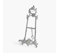 Assorted Collections Easel Display Stands for Art Deco, Paintings, Pictures, Decorative Plates, Wedding Signs, Menu Stand, Home Decor Silver Picture Stand (Silver, 16 Inch)