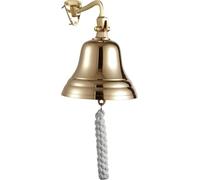 Assorted Collections Last Orders Brass Bell Wall Mounted Nautical Themed Ship Bell Ringer Maritime Marine, Boat, School, Dinner, Santa bell Reception, Wall Hanging Door Bell, Home Bar, Pub Decor