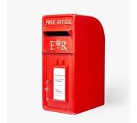 Assorted Collections Post Box ER Mail Box with Lock Wall Mount/Pillar Mount Post Box - Lockable Postage Box Durable Cast Iron Post Office Box (Red)