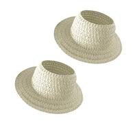 Assorted Color Doll Accessory Hat Empty Top Straw For Themed Event Paper Craft Design Paper Doll Hat Decoration