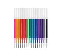 Assorted Color Gel Inks Pen Refill 1.0MM Glittering Pen Refills for Notebook Journal Sketching Scrapbooking Doodling Pens for Card Making