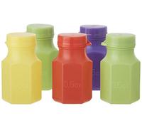 Assorted Color Mini Bubble Bottles (0.6oz) 5 Pieces - Perfect Fun Party Bubbles for Kids & Events