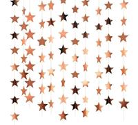 Assorted Color Star Fringes Hanging Ornament Indoor Outdoor Celebration Decoration Paper Garlands String Banners Holiday Ceiling Decorations