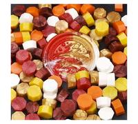 Assorted Color Wax Seal Bead, Sealing Wax Beads Pack of 100 Multicolor for Seal Stamp Scrapbook Wedding Birthday DIY(1439922)