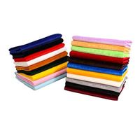 Assorted Colors Stretch Velour Material, Velvet Fabric by The Metre, 1.6m Width, Multicolor for Apparel and Home Decor(Blue)