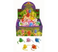 Assorted Colour Neon Finger Frights 4cm - PACK OF 24 - REFERENCE PBF157