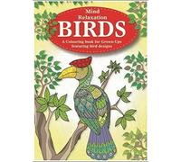 Assorted Colouring Books for Adult Relaxation Stress Relief Gift for Women, Colour Therapy Designs (Birds)