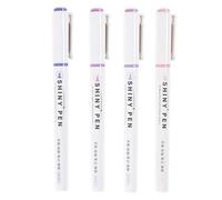 Assorted Colours Highlighters - Shiny Highlighters, Glitter Markers, Versatile Pens | , Cute, Quick Dry Highlighter for Notes for Kids, Art for Students and Projects