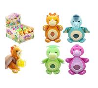 Assorted Colours Jellyroos Dinosaurs (15 cm) 1 Pc. - Squeezable & Unique Toy, Perfect for Kids Party Favors, Stress Relief, Sensory Play, & Gift