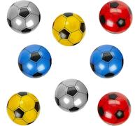 Assorted Colours Kids Soft Lightweight Football - Size 5, PVC Panel Football, Ideal for Indoors & Outdoors, Beach and Garden (Pack of 8 - Assorted Colours)