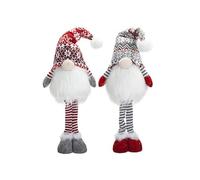 Assorted Colours Standing Nordic Gonk With Extendable Legs (71 cm) 1 Pc. - Classic Christmas Decoration, Perfect for Home, Office, Gift, & More