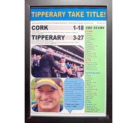 Assorted Cork 1-18 Tipperary 3-27 - 2025 All-Ireland Hurling final - framed print