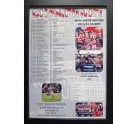 Assorted Doncaster Rovers 2025 League Two champions - Doncaster promoted - framed print