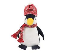 Assorted Doorstop Door Stop Stopper Filled Heavy Doorstop Faux Leather Novelty Wedge (Christmas Penguin Doorstop)