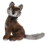 Assorted Doorstop Door Stop Stopper Filled Heavy Doorstop Faux Leather Novelty Wedge (Fox Doorstop)